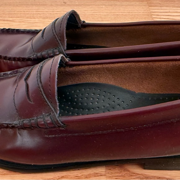 G.H. Bass Weejun Whitney 7.5 Women Cognac Loafers - Picture 3 of 5